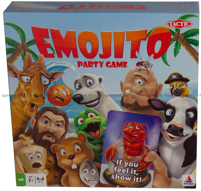 Spel barn Emojito party game fr 7 år