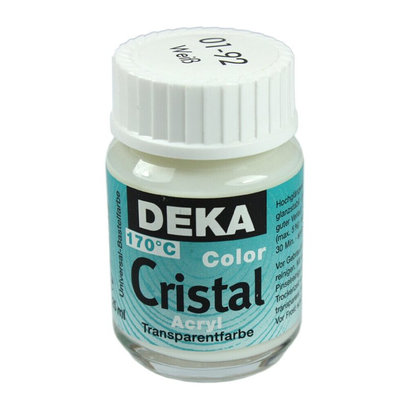 Glasfärg Vit 25ml