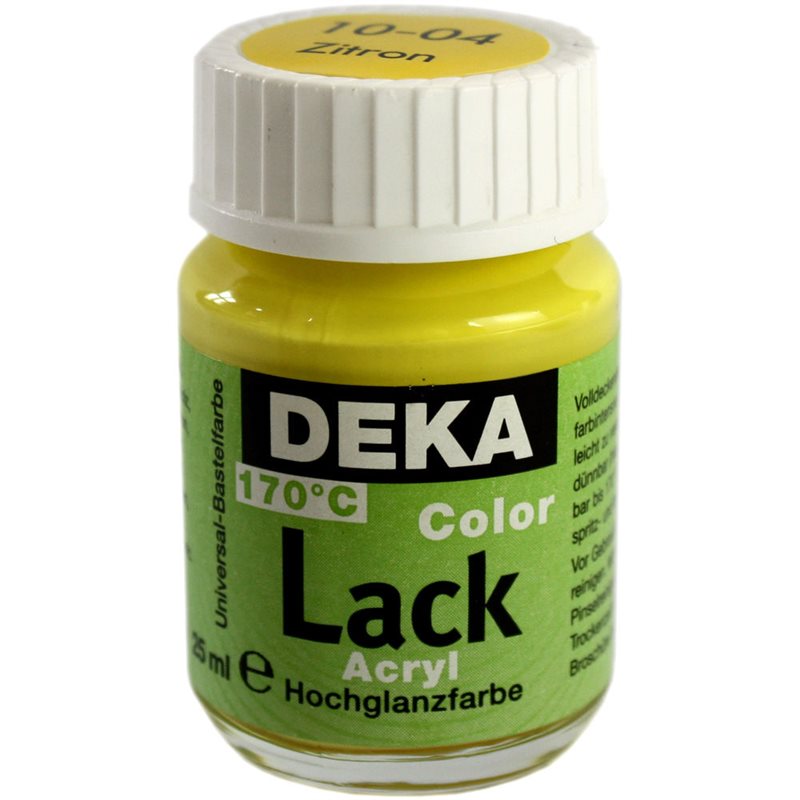 Hobbyfärg Lack Citron 50 ml