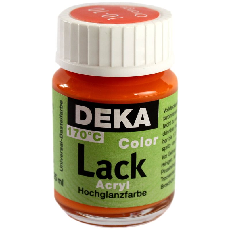 Hobbyfärg Lack Orange 50 ml