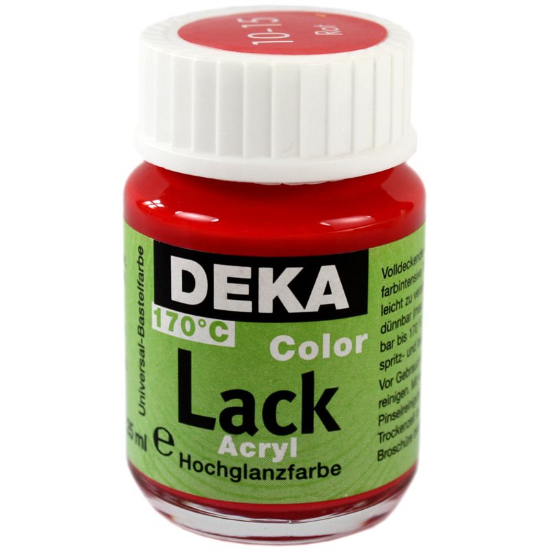 Hobbyfärg Lack Röd 50 ml