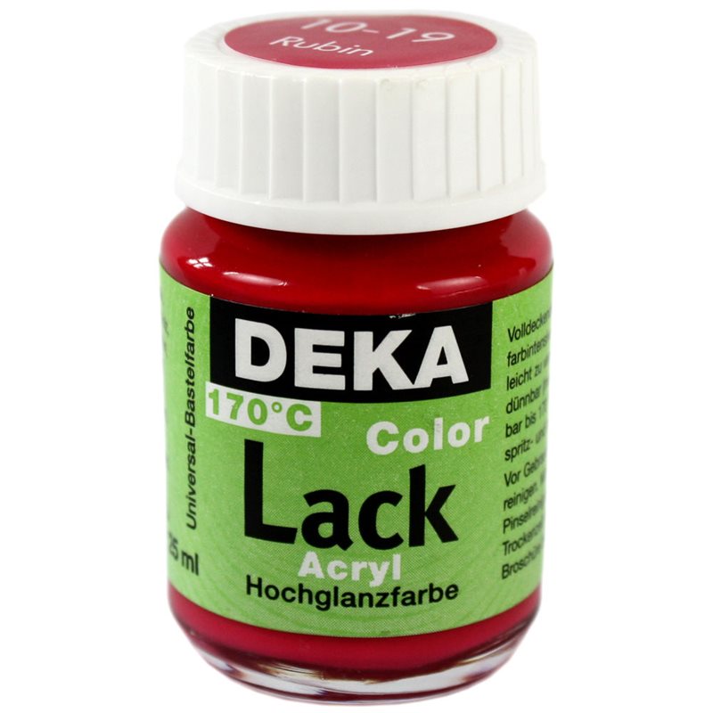 Hobbyfärg Lack Bordeauxröd 50 ml