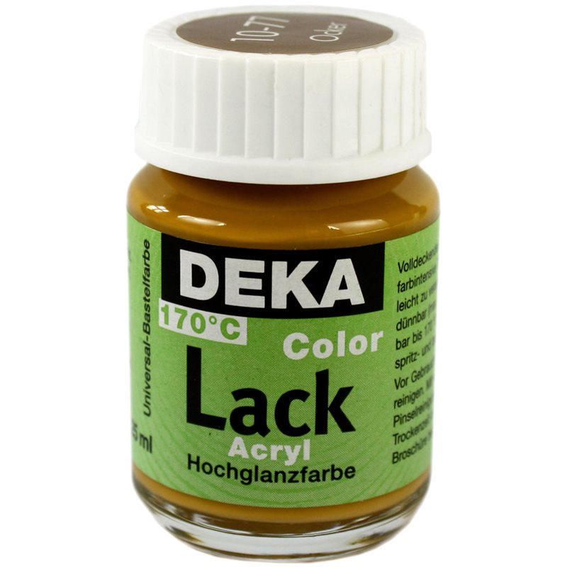 Hobbyfärg Lack Ockra 50 ml