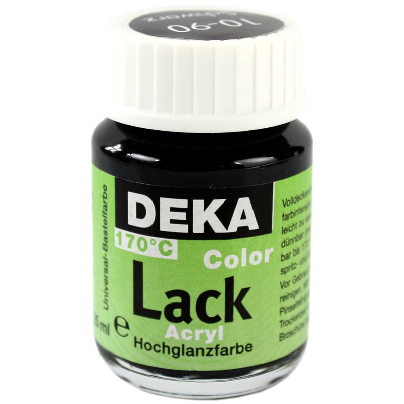 Hobbyfärg Lack Svart 50 ml