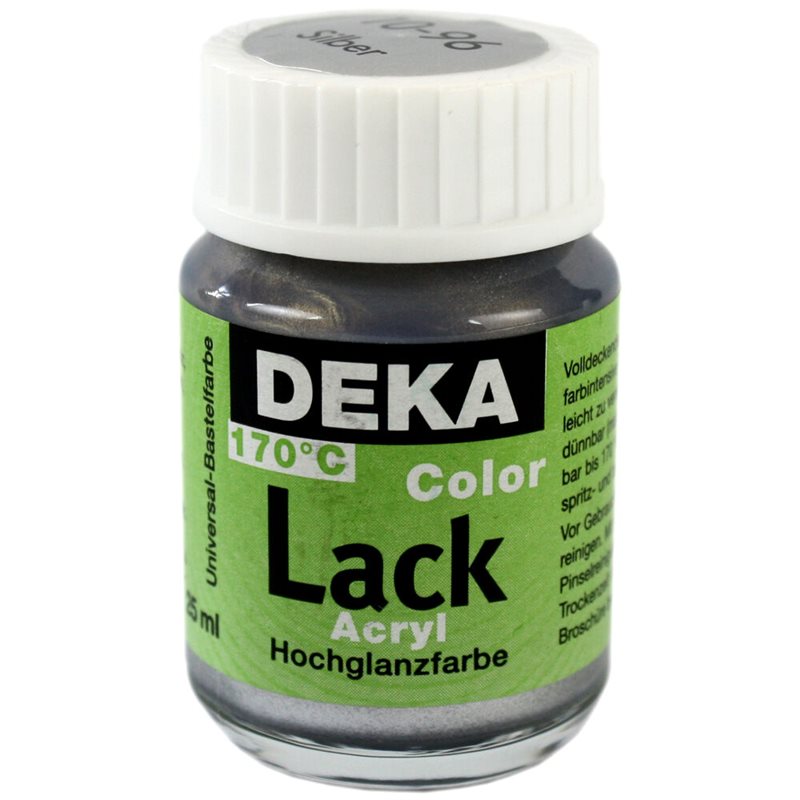 Hobbyfärg Lack Silver 50 ml