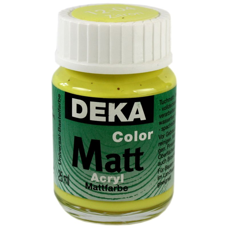 Hobbyfärg Allmoge Citron 50ml