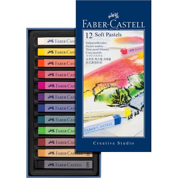 Faber-Castell 12 Soft Pastels