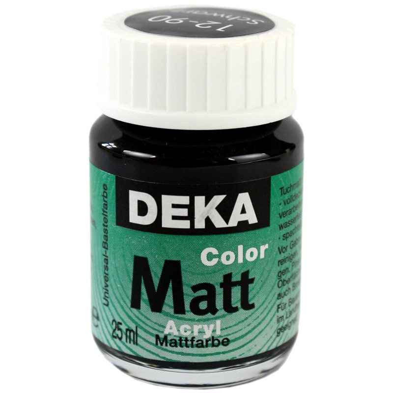 Hobbyfärg Allmoge Svart 50 ml