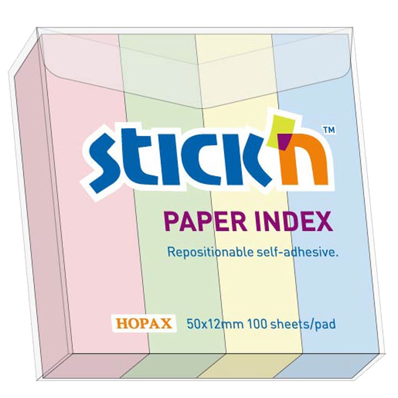 Indexflikar Papp. 400st 50x12