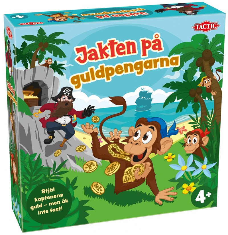 Spel barn Jakten på guldpengarna 4+