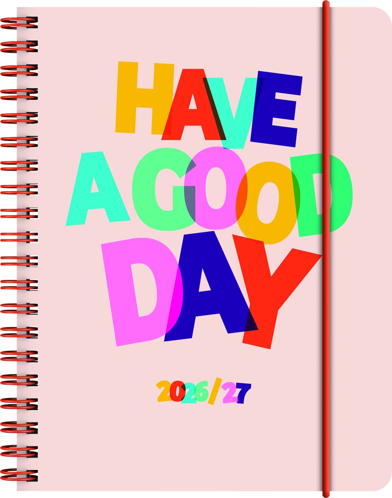 Elevkalender A6 Good Day FSC Almancksförlaget