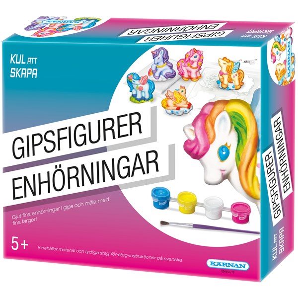 Gipsfigurer Enhörningar