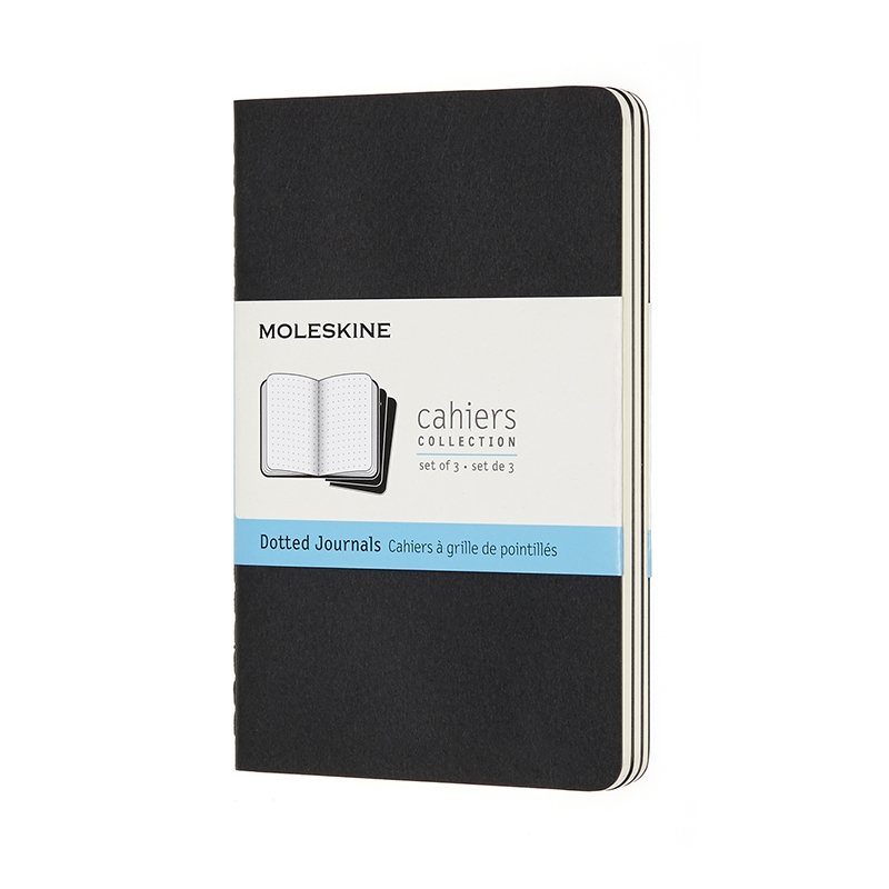 Cahier Journal D, Pkt, Black