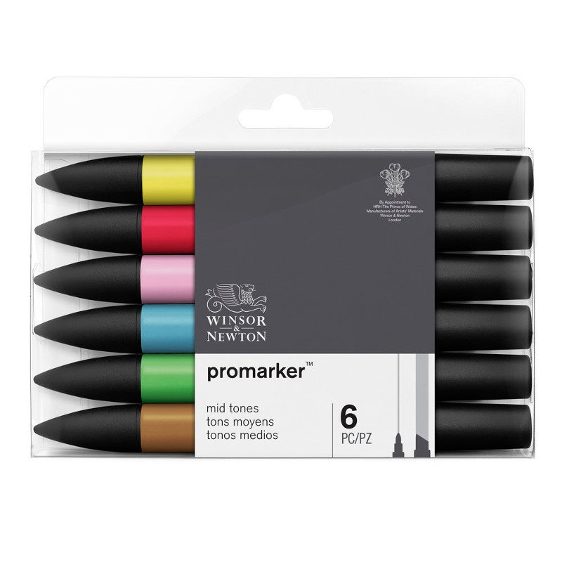 Promarker Mid tones 