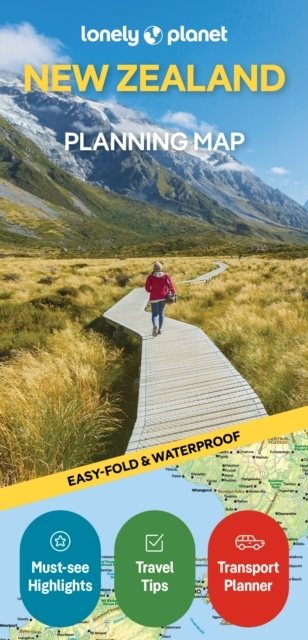 Lonely Planet New Zealand Planning Map