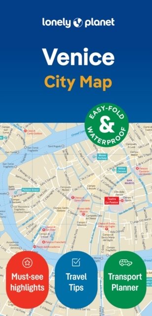 Lonely Planet Venice City Map