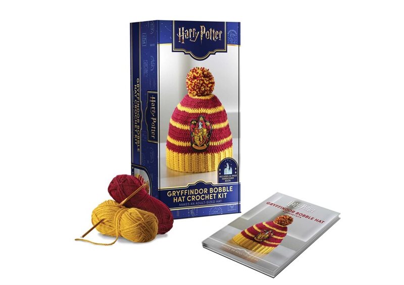 Harry Potter: Gryffindor Pom-Pom Beanie Crochet Kit