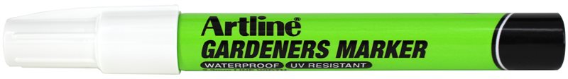 Artline gardeners marker vit