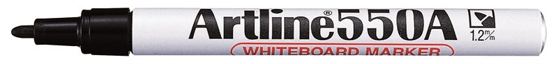 Whiteboardpenna Artline 550A svart