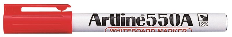 Whiteboardpenna Artline 550A röd