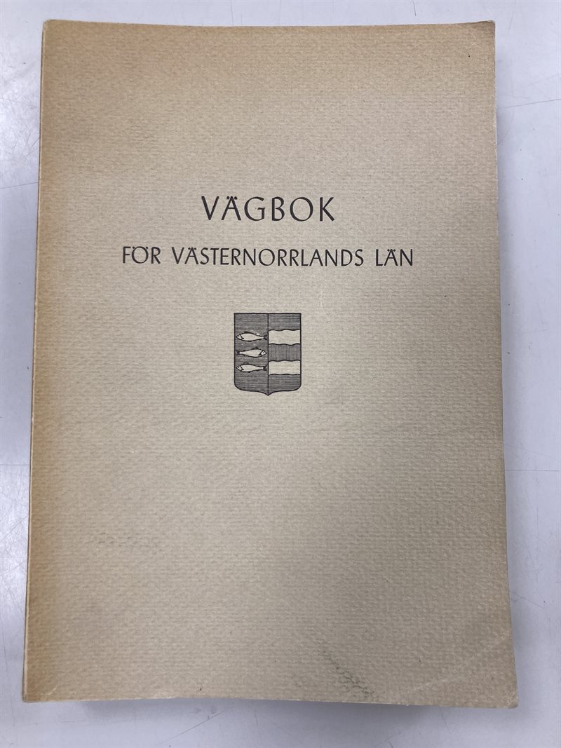 Vägbok för Västernorrlands län
