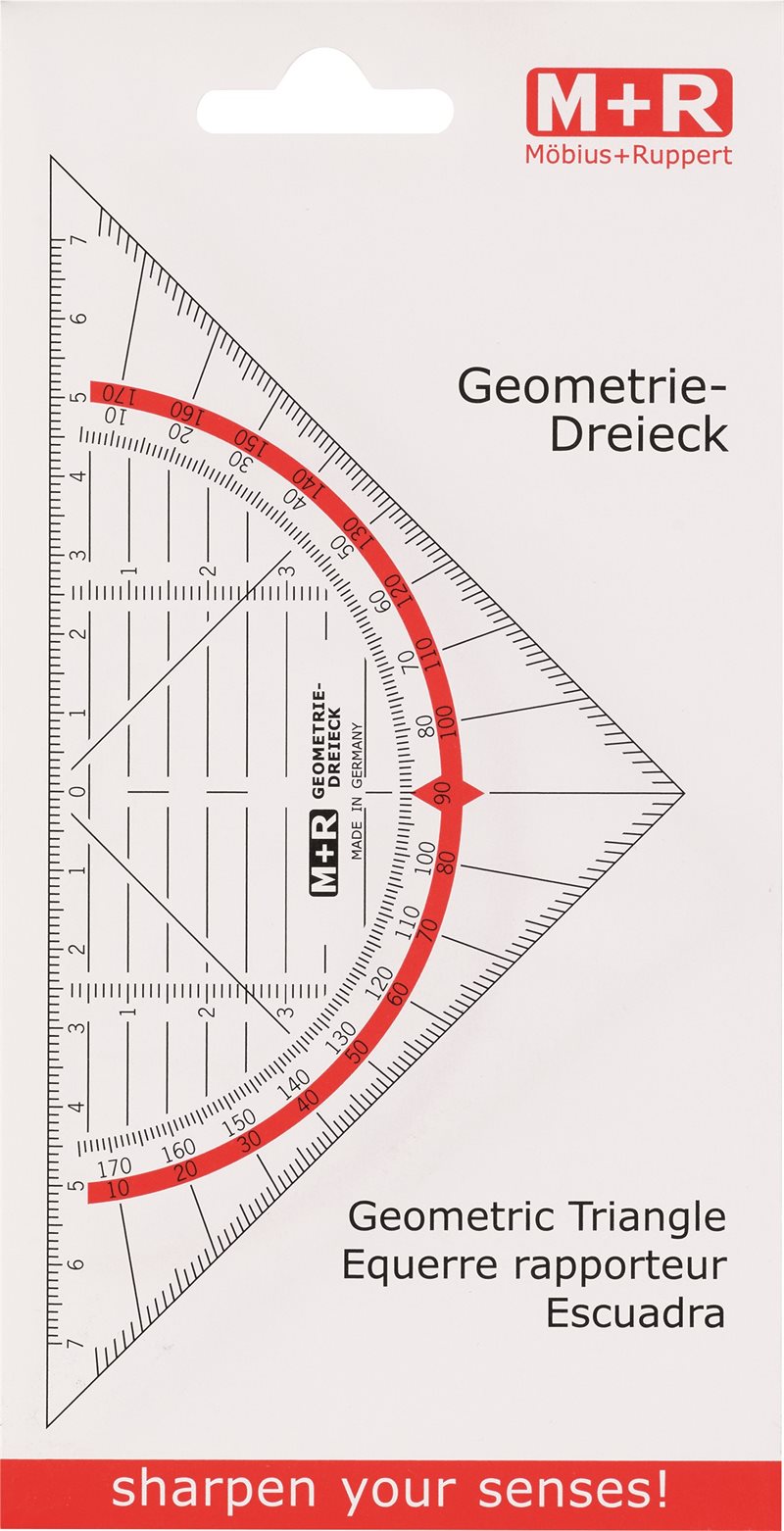 Geometrivinkel M+R 16 cm