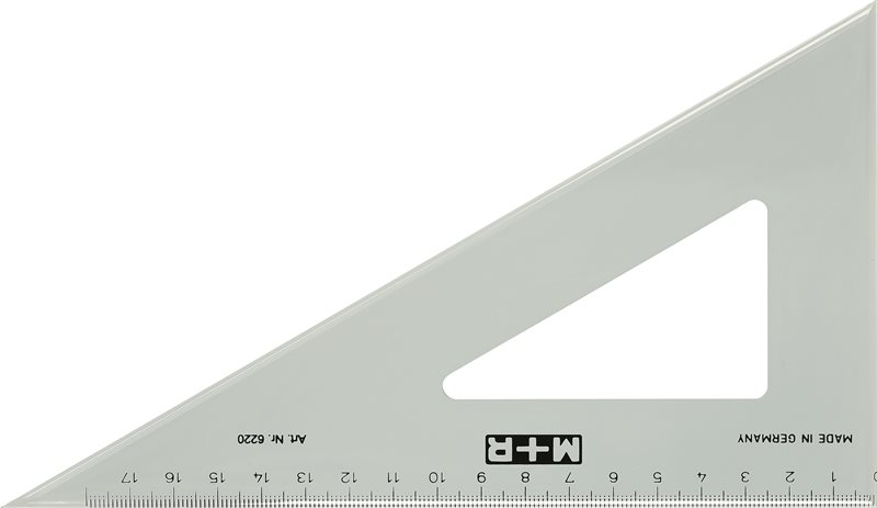 Vinkelhake 60gr. M+R tonad 18cm