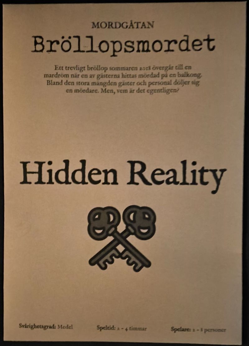 Bröllopsmordet Mordgåta (SE) Hidden Reality