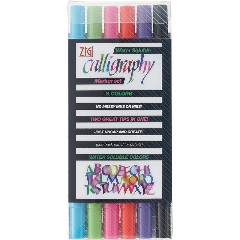 ZIG Calligraphy II TC-3100 6-etui
