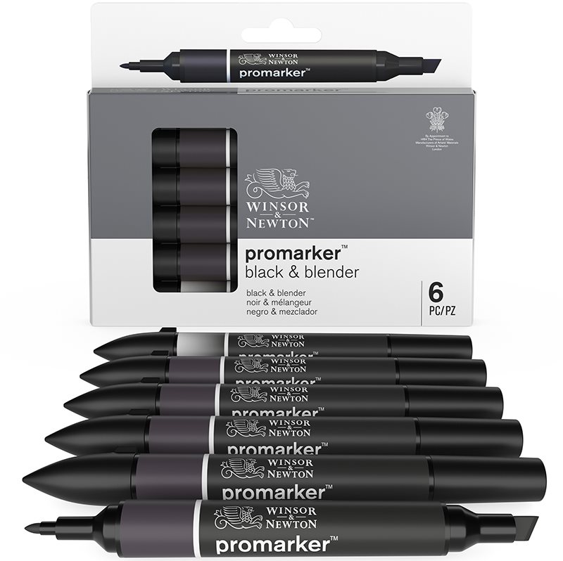Promarker Black & Blender