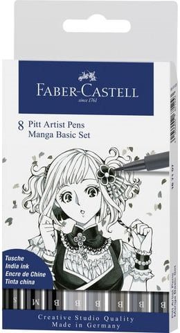 Fiberpenna Pitt Artist Manga 8/FP