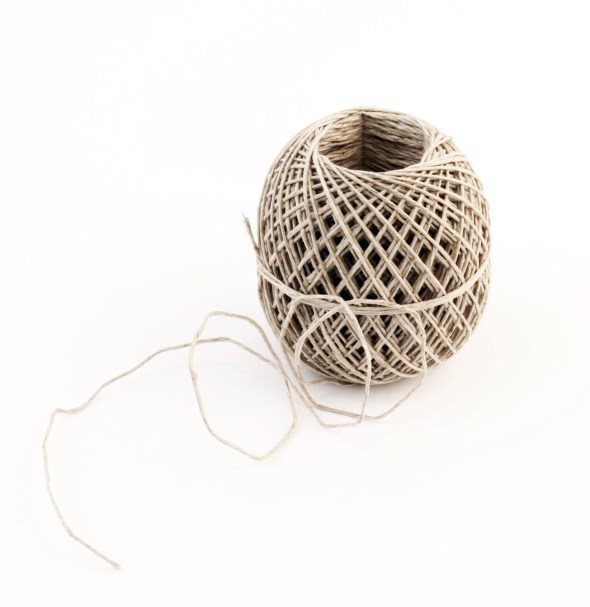 Hampbindgarn 3/1, 3-tråd 0,5kg/st, 80m