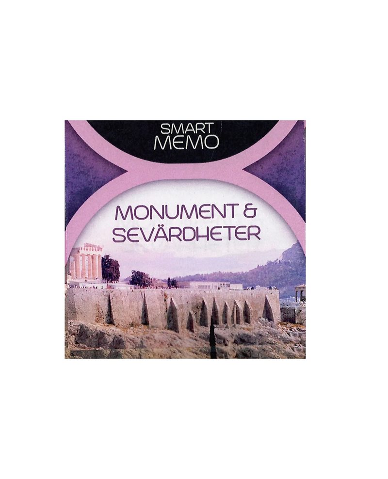 Spel SmartMemo Monument & Sevärdheter