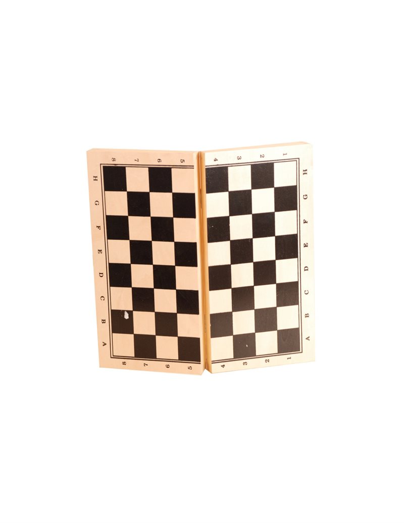 Spel Schack & Backgammon trä 