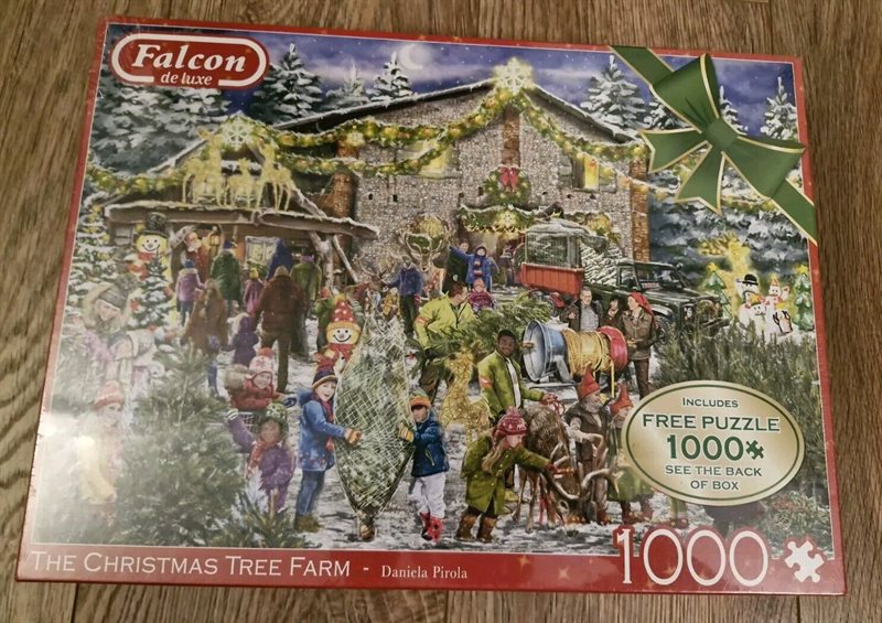 Pussel 1000-bitar + ett gratis
