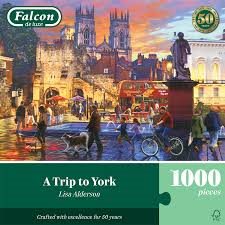 Pussel Falcon A Trip to York 1000 bitar