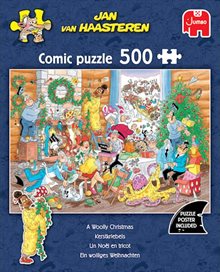 Pussel JVH A Woolly Christmas 500 bitar
