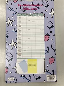Familjeväggkalender 5 kolumner Almanacksförlaget
