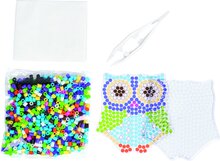 Pärlplatteset uggla