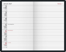 Fickkalender - Agenda Heart FSC