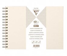 Scrapbook Album Clairefontaine Cream 27x20cm
